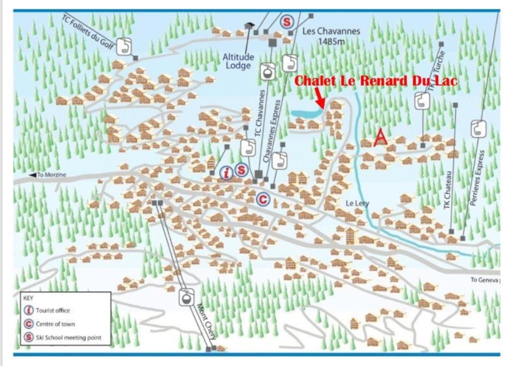 Chalet Le Renard Du Lac Les Gets Εξωτερικό φωτογραφία